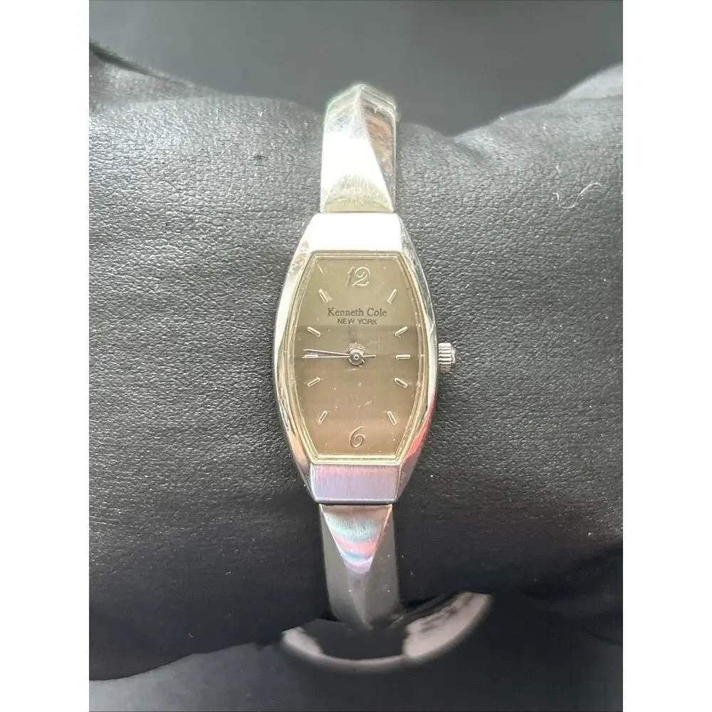 Kenneth Cole Silver Tone Brown Dial Women’s Quartz Watch